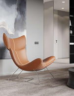 leather armchair brown