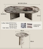 white Marble Coffee Table