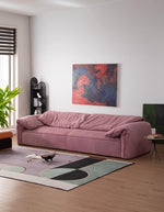 pink sofa