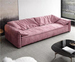 pink sofa