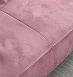 pink sofa