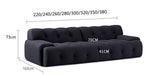 luxury black sofa