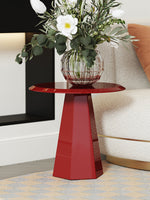 Red Side Table