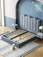 Blue Velvet bed