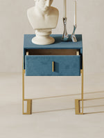 Velvet Bedside Table