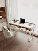 white home office desk