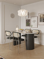 Oval Marble Dining Table