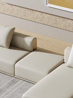 White Leather Sofa