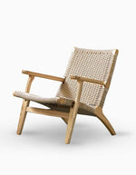 Oak Lounge Chair