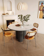 Marble Round Dining Table