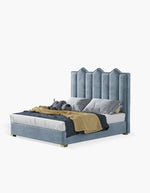 Blue Velvet bed