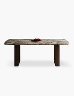 square marble dining table