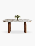 Stone top Dining Table