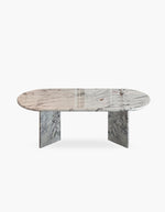 Oval Marble Dining Table