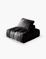 black armchairs