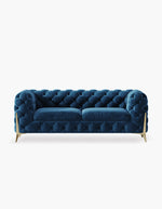 Two Seater Velvet Sofa