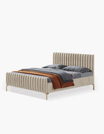 Velvet King Size bed