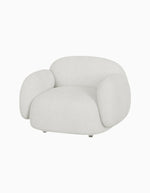 boucle armchair