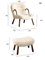 Sheepskin Armchair