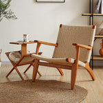 Oak Lounge Chair