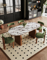 Stone top Dining Table