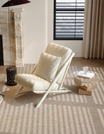 white velvet armchair