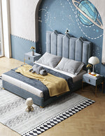 Blue Velvet bed