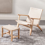  rattan armchairs 