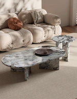 Marble coffee table