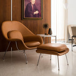 Classic Womb Chair & Ottoman, In Premium Velvet or Cashmere｜ DC Concept