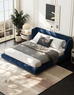 Blue King Size Bed