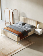 Velvet King Size bed