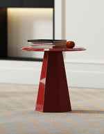 side table red