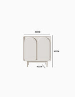 Mediterranean Style Sideboard, White｜ DC Concept