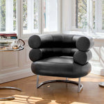 black Leather Armchair