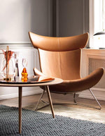 brown Leather Armchair