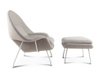 Classic Womb Chair & Ottoman, In Premium Velvet or Cashmere｜ DC Concept