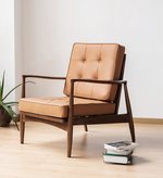 wood armchair