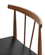 black dining chairs