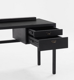  Black Office Desk