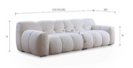 white sofa