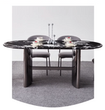 Black Marble Dining Table