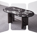 Black Marble Dining Table