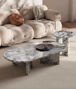 Marble coffee table