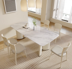 white marble Dining Table