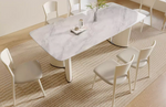 white marble Dining Table