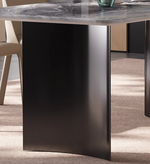 black marble dining table