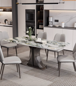 white gloss dining table