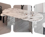 Oval Marble Dining Table