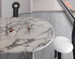 Oval Marble Dining Table